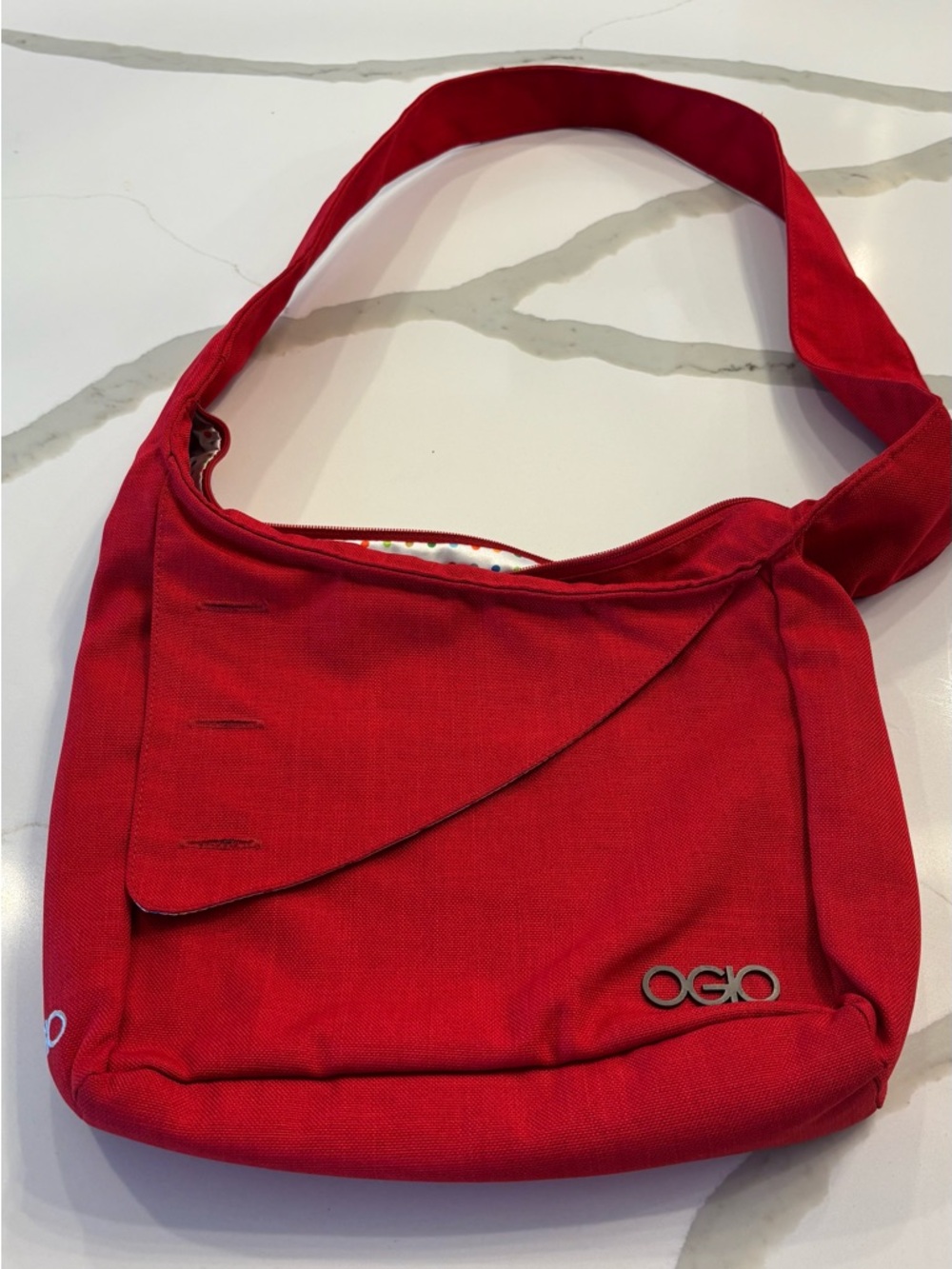 OGIO Red Crossbody Shoulder Bag - Simple Everyday Carry